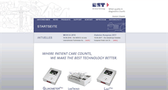 Desktop Screenshot of bst-biosensor.de